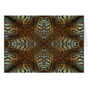 Kaleidoscope tiger fur pattern