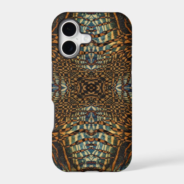 Kaleidoscope tiger fur pattern (Back)