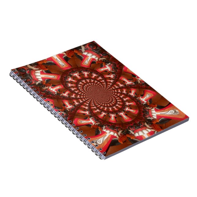 Kaleidoscope Tongue Art Print/Graphic Notebook (Right Side)