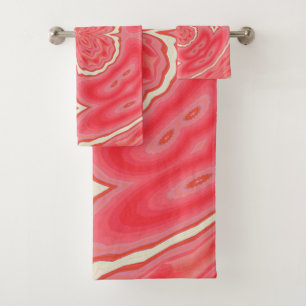 Kaléidoscope Trèfle Blanc Et Rouge Étoile