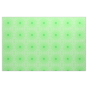 Kaleidoscope Vert Géométrique Spokes tissu personn