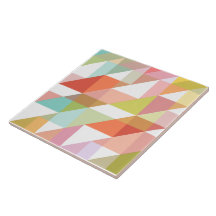 Kaleidoscope vibrant summer tiles