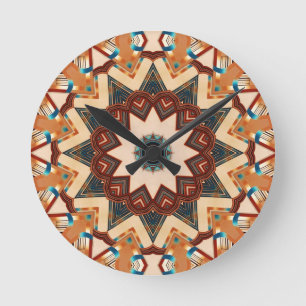 Kaleidoscope wall clock