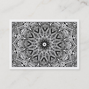 Kaleidoscopic 018 business card
