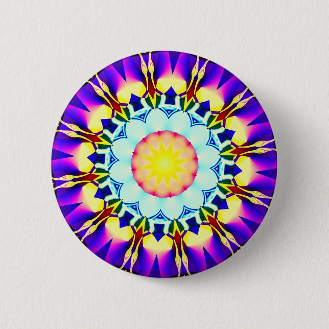 Kaleidoscopic 070714(1) 2 inch round button (Front)