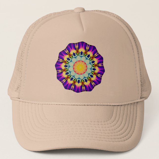 Kaleidoscopic 070714(1) trucker hat (Front)