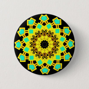 Kaleidoscopic 110714(5) 2 inch round button