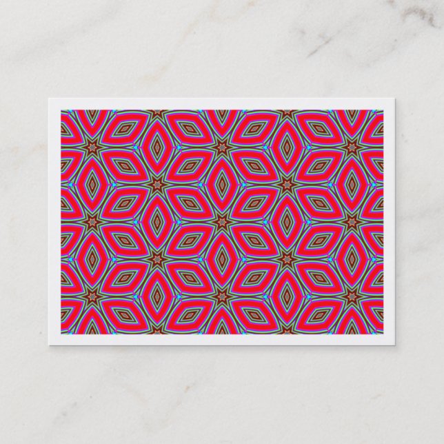 Kaleidoscopic 11 business card (Front)