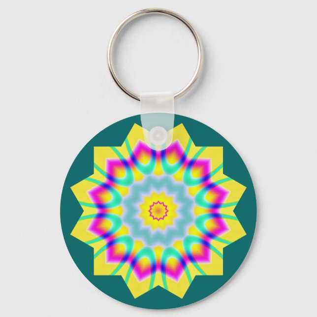 Kaleidoscopic 260614(1) keychain (Front)