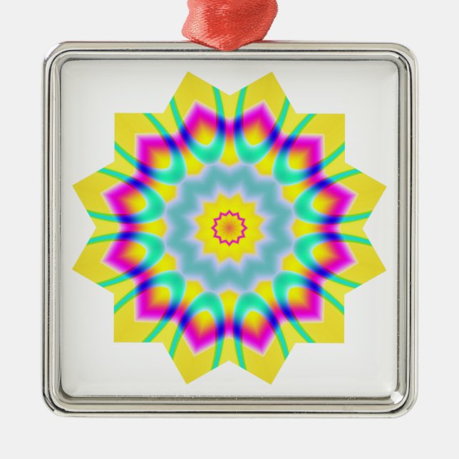 Kaleidoscopic 260614(1) metal ornament (Front)