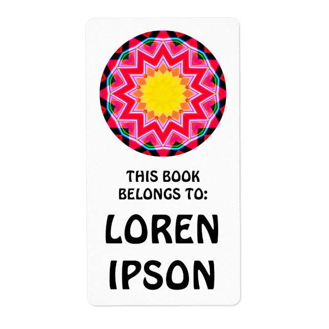 Kaleidoscopic - Book Plate (Front)