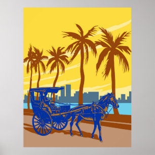 Kalesa in Manila Poster