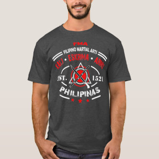 Kali Filipino martial arts Arnis Eskrima T-Shirt