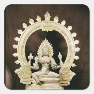 Kali, from Vijayanagar Square Sticker