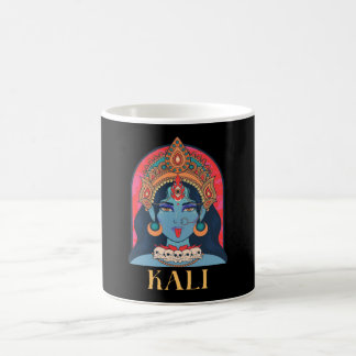 kali hindu divinity coffee mug