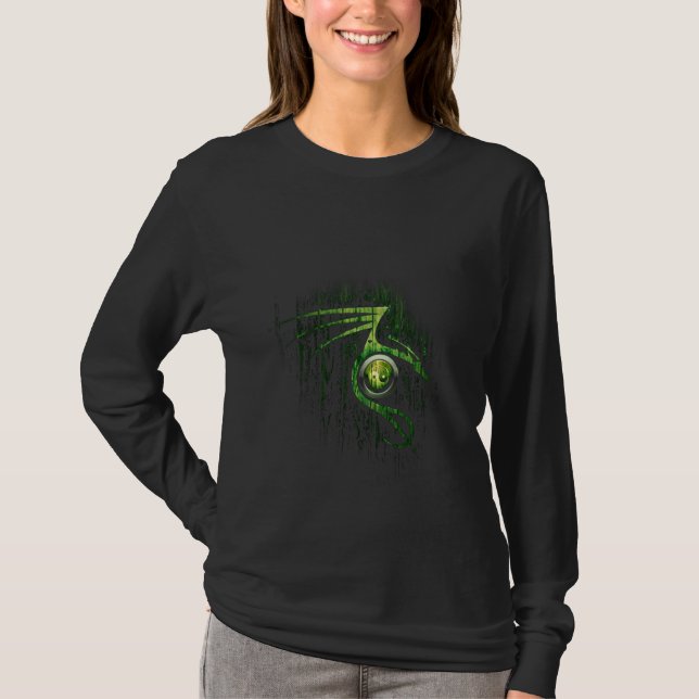 Kali Linux Yin Yang Ethical Penetration Tester Pul T-Shirt (Front)