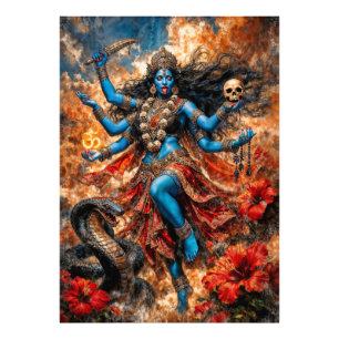 Kali Ma Fantasy Illustration Photo Print