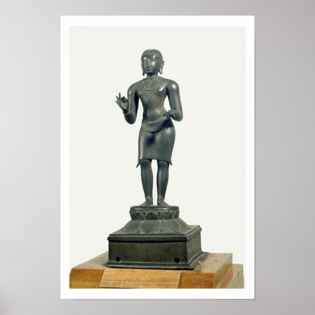 Kali, Tamil Nadu, late Chola (bronze) Poster (Front)