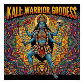 Kali Warrior Goddess Poster