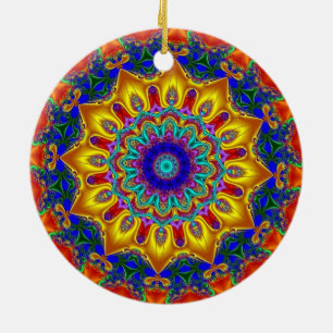 Kalidoscope Ceramic Ornament