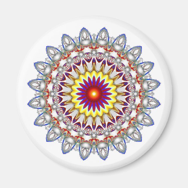 'KaliFract0016' Magnet (Front)