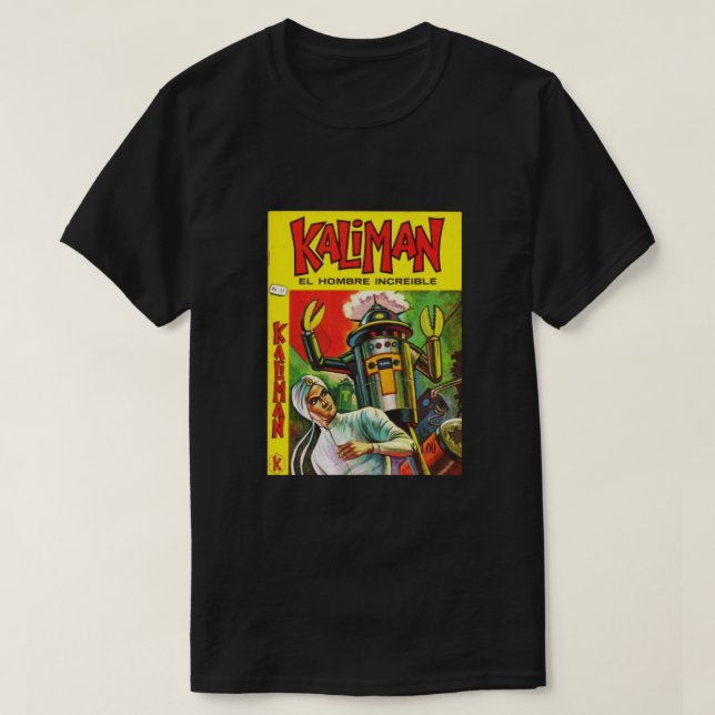 KALIMAN VS ROBOT Classic T-Shirt (Design Front)
