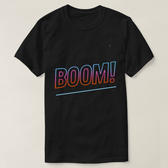 Kalira Arts | Boom Pop Design Collection T-Shirt (Design Front)