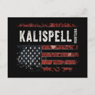 Kalispell Montana Postcard