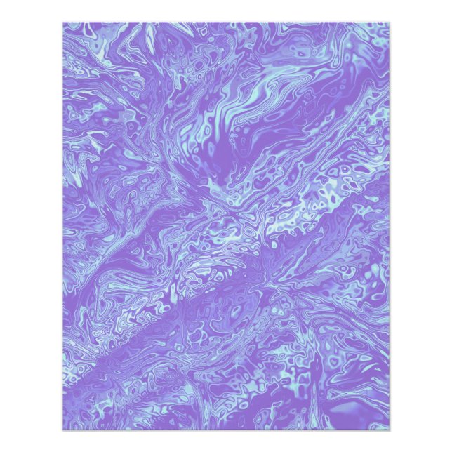 Kaliverse Fluid Fractal #01 Poster (Front)