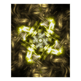 Kaliverse Fluid Fractal #01 Poster