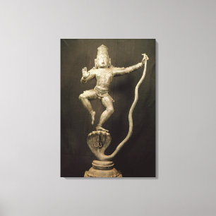 Kaliya Krishna Canvas Print