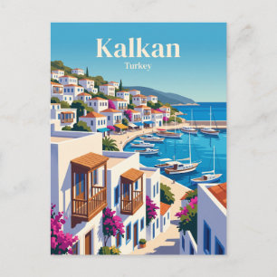 Kalkan Turkey Postcard