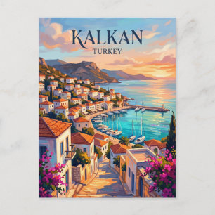 Kalkan Turkey Postcard