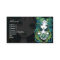 "Kallan" Green Lotus Water Angel Business Cards