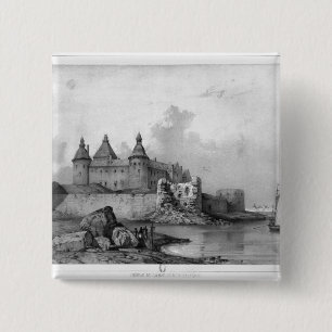 Kalmar Castle 2 Inch Square Button