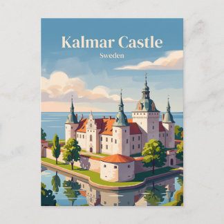 Kalmar Castle Sweden Postcard