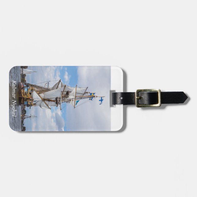 Kalmar Nyckel Luggage Tag (Front Horizontal)