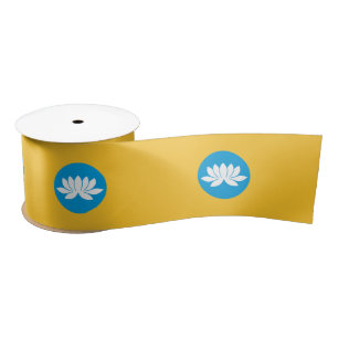 Kalmykia Flag Satin Ribbon