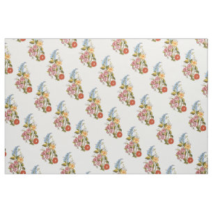 Kalocsai floral pattern fabric
