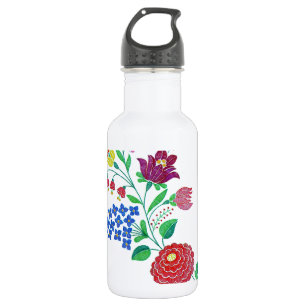 Kalocsai Flower Stem 532 Ml Water Bottle