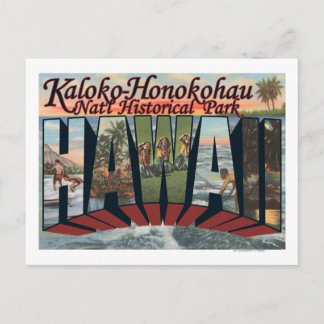 Kaloko-Honokohau Nat'l Park, Hawaii Postcard