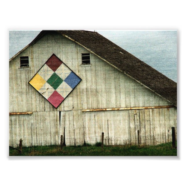Kalona Barn Quilt Photo Print (Front)