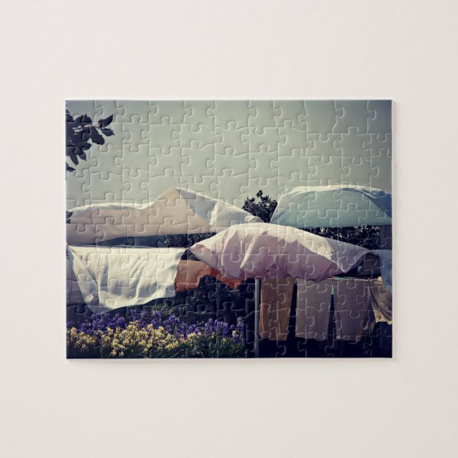 Kalona Clothes Line Jigsaw Puzzle (Horizontal)
