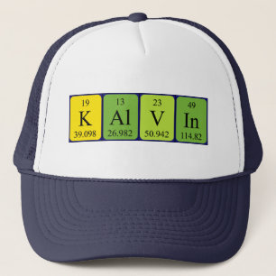 Kalvin periodic table name hat