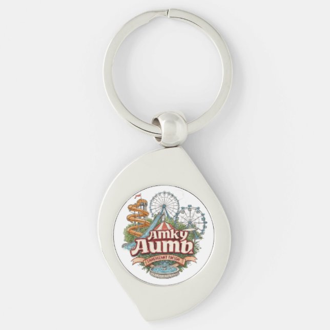 Kalyan Amusement Park Metal Keychain (Front)