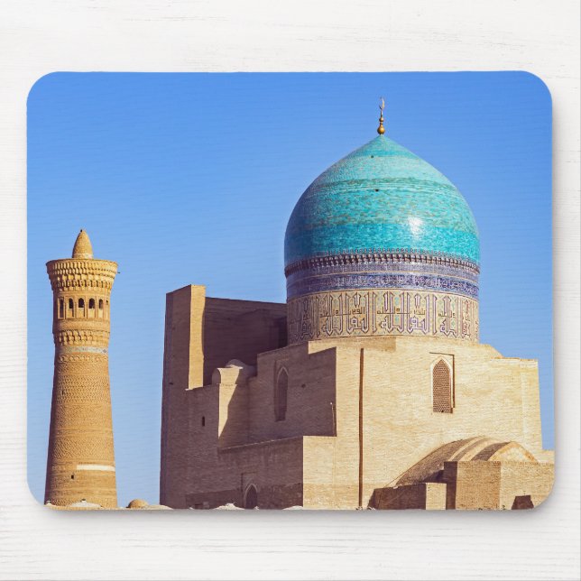 Kalyan mosque and minaret - Bukhara, Uzbekistan Mouse Pad (Front)