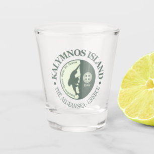 Kalymnos Island (climbing) Shot Glass