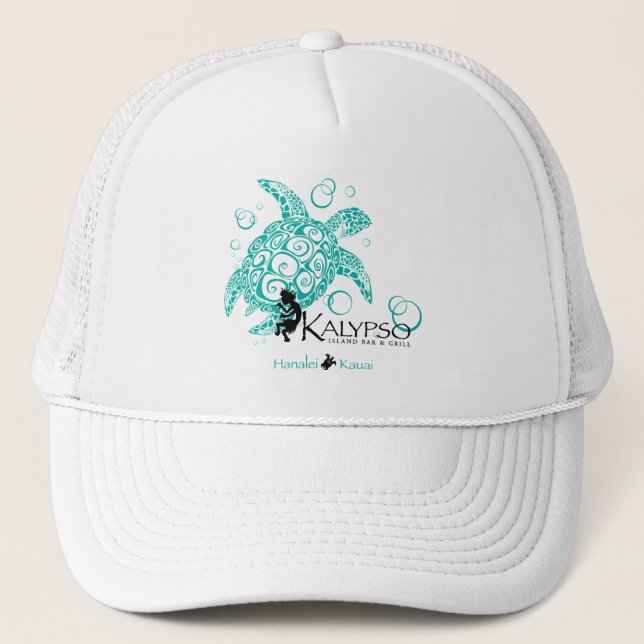 Kalypso Sea Turtle Trucker Hat (Front)