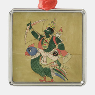 Kama, God of Love, 18th-19th century Metal Ornament