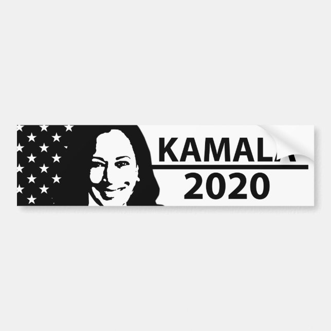 Kamala 2020 bumper sticker (Front)